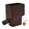 Rainwater Collection System Professional UV Resistant Downspout Diverter Kit for