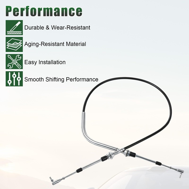 Transmission Shift Cable fit for Club Car DS 1984–1997 Gas
