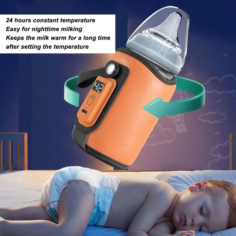 Baby Bottle Insulation Cover Bottle Warmer USB Interface 5 Speed