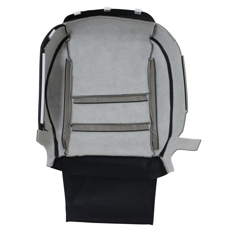 GXARTS Driver Side Bottom Replacement Leather Seat Cover Black Compatible