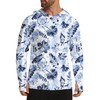 APTRO Men's UPF 50+ Sun Protection Long Sleeve Hoodie Shirts