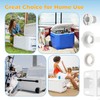 Cooler Replacement Parts Kit for Coleman,Ice Chest Plastic Hinges,Cooler Standard