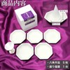 Serving Salt Hardener Plate Set with 5 Arita-yaki Octagonal Dishes,