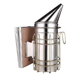 ADESUGATA Bee Hive Smoker,Beekeeping Tool,Stainless Steel Bee Smoker Beekeeping Equipment