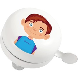 Kleintober Premium Children's Bicycle Bell I Right-Handed I Bicycle Bell for Children's Bicycle I Steel I Bicycle Bell Girls & Boys I for Children's Bicycle, Balance Bike, Tricycle, Scooter I