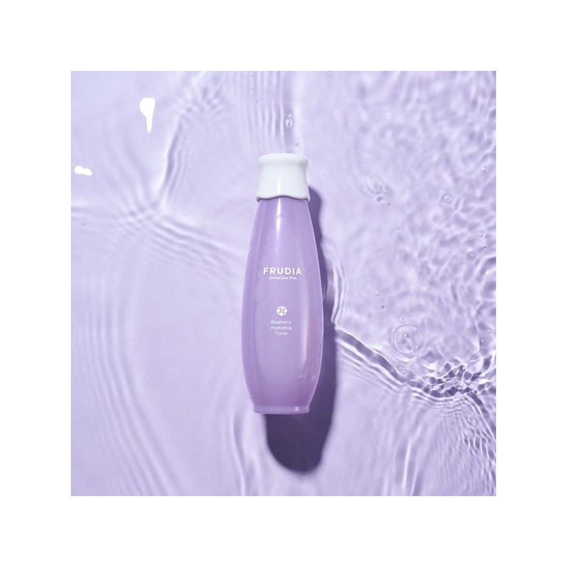 Hurdia 수분기초세트 블루베리 토너 + 세럼 + 크림 + 폼클렌징