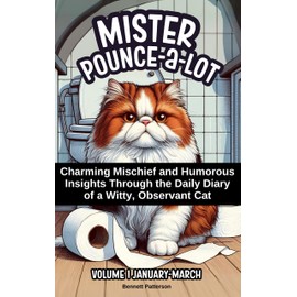  Mister Pounce-a-Lot: Charming Mischief and Humorous Insights Through the Daily Diary of a Witty, Observant Cat, Volume 1 January-March (Funny Books About Cats)