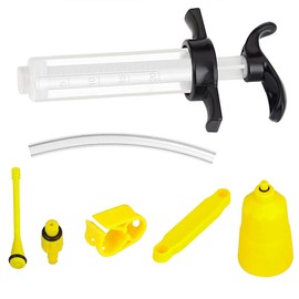 Bestgle Bicycle Brake Bleed Kit, Repair Syringe, 0.7 fl oz (20 ml), Multi-functional Bicycle Refueling Tool Set, Bicycle, Hydraulic Disc Brake, Bicycle Tool Set