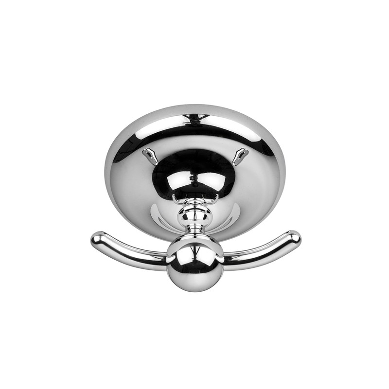 Croydex Flexi-Fix Grosvenor Chrome Easy to Fit Robe Hook ,