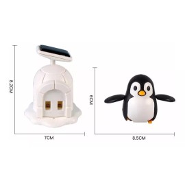Lecute Pingüino Solar Caminante Armable Juguete Didactico Juego