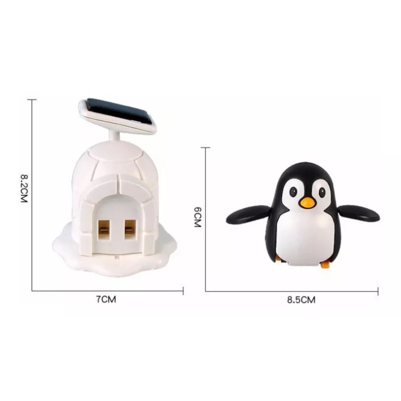 Lecute Pingüino Solar Caminante Armable Juguete Didactico Juego