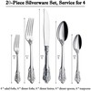 CADYSS Luxurious 20 Piece Silverware Set for 4 - Cutlery