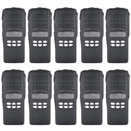 10Pack Limited Keypad Replacement Repair Housing Case Front Cover Compatible with HT1250 -Black