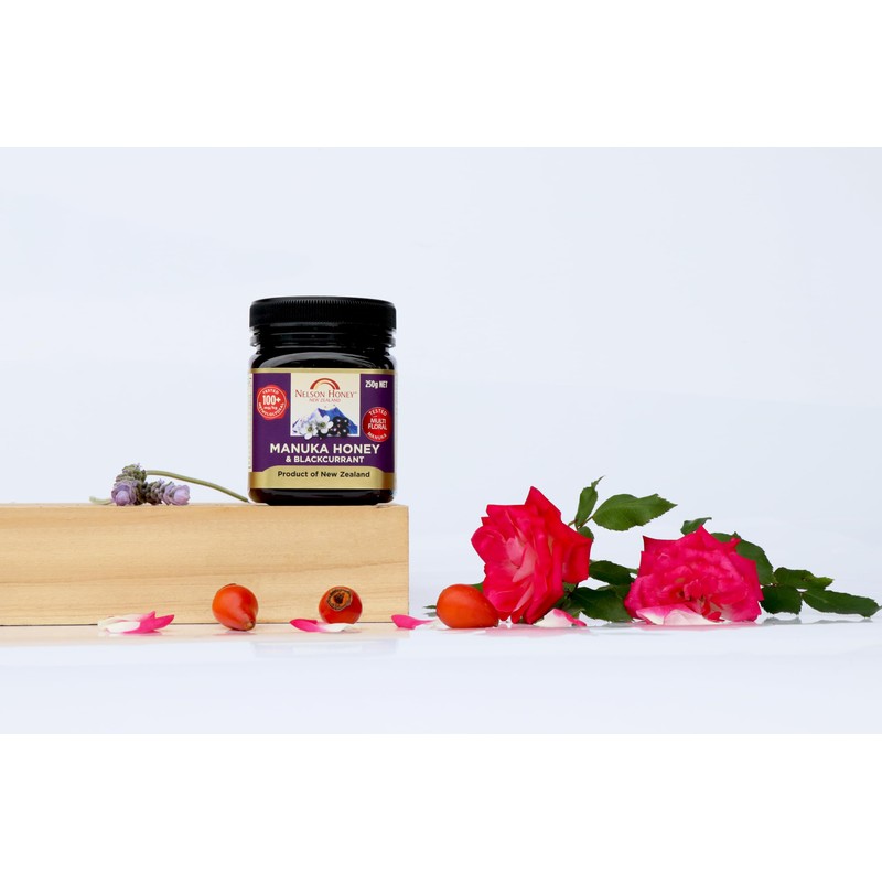 Manuka Honey With Blackcurrant - Nelson Honey New Zealand