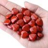 QINJIEJIE 20 Pieces Heart Gemstones Healing Crystal Natural Stones Set