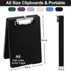 Meiikun Small Clipboard with Storage, A5 Clipboards with Pen Holder,