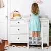 Step Stool for Toddlers with Handles, 2 Step Bathroom Stool