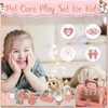 TEUVO Pet Care Play Set Robot Dogs Toys for Kids