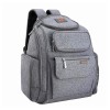 Lootus LOOTIS Diaper Bag Backpack Gray Unisex Large Baby Bag