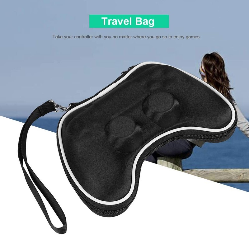 Annadue Portable Controller Case, Shockproof Travel Bag for 4 Controller