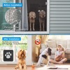 Ownpets Dog Screen Door, Inside Door Flap 12x14x0.4 Inch, Lockable