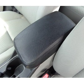 Car Console Covers Plus Made in USA Designed for Nissan Altima 2019-2023 Faux Leather Auto Armrest Center Console Cover Protector Black