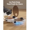 WOPET Automatic Cat Feeder, 48-Hour Programmable Pet Food Dispenser, Built-in