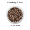 Nano Copper Micro Rings Dreadlock Beads Microlink nano micro tube