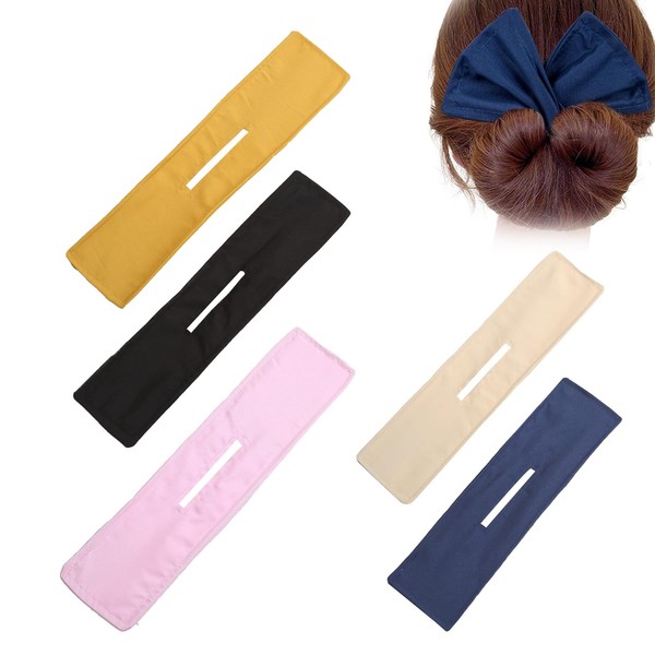 5 Pieces Hair Bun Maker,Bun Makers for Women's Hair Twist