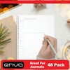 ENVO Spiral Notebook, 1 Subject, Spiral Notebook Wide Ruled, Spiral