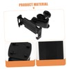 KOMBIUDA 1 PC Car Headrest Tablet Holder Adjustable Rotating Bracket