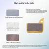 2 Pares de Pastillas de Freno de Disco sinterizadas para