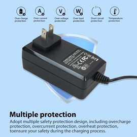 Zafina-UP Latest Upgraded 28.8V 0.8A Charger Replacement for Shark Cordless Vacuum for Shark IONFlex DuoClean (IF201, IF-201, IF202, IF-202,IF205, IF-205)