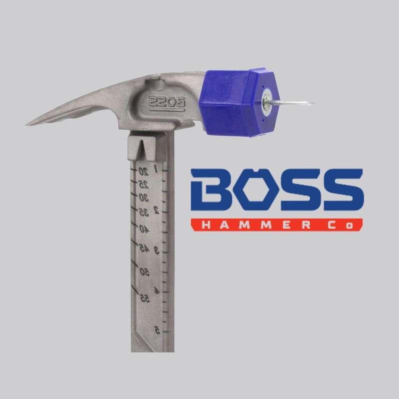 Boss Hammer Magnetic Cap - Magnetic Roof & Button‑Cap Nail