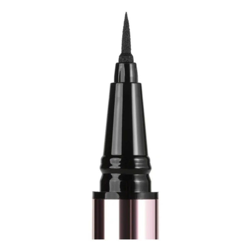 Delineador En Plumin Negro Ultra Fine Eyeliner Pink Up Acabado