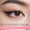 e.l.f. H2O Proof Eyeliner Pen, Felt Tip, Waterproof Liquid Formula,