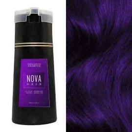 【2024 NEW】 Hair Dye Shampoo, Nova Hair Instant Dye Shampoo Hair Color Shampoo For Hair hair type haircare - Color: purple