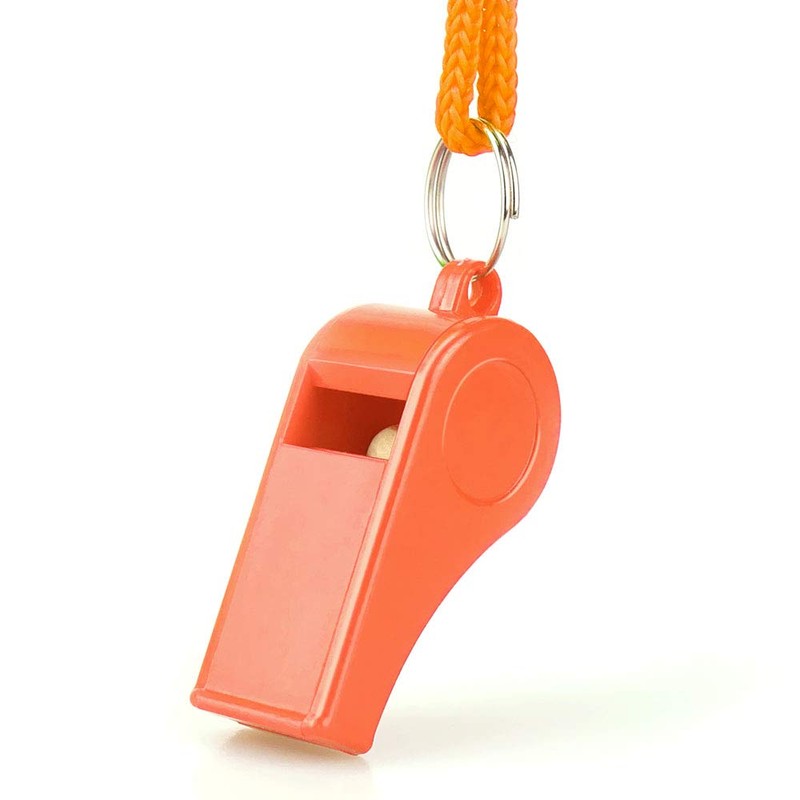 Hipat Emergency Whistle, Super Loud Safety Whistle with Lanyard, Ideal