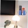 NUOBESTY 3pcs Wall Cell Phone Mount Tv Remote Holder Plastic
