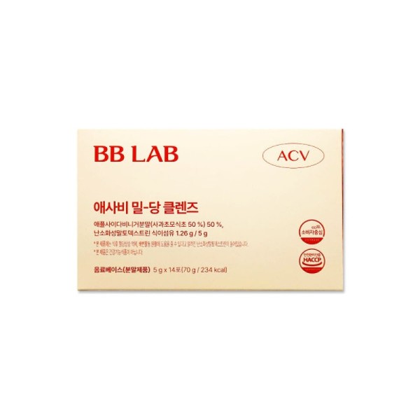 Vivilab Asabi Mildang Cleanse 5g 14 packs/mj / 비비랩 애사비