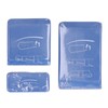 3Pcs Aluminum Splint First Aid Splint Easy Cutting Breathable Splint