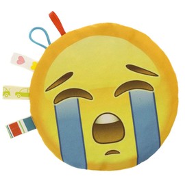 Round Sweet Cherry Stone Cushion Organic Cherry Stone Heatable Pillow Two-Sided Print "Heat and Cold Therapy" Emoji Tears- Emoji Cry [088]