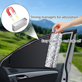 Zatooto Baby Car Window Sun Protection, Magnetic, Universal Fit, Several Magnets