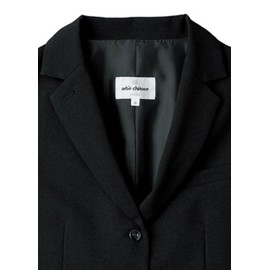 Arbe AS8062-10 Women's Collared Vest Black Formal Cafe Restaurant Waitress Sommelier Restaurant Women's Uniform Black, Black
