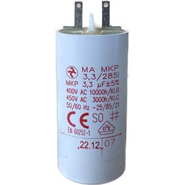 Capacitor 3.3µF for Roller Shutters or Blinds