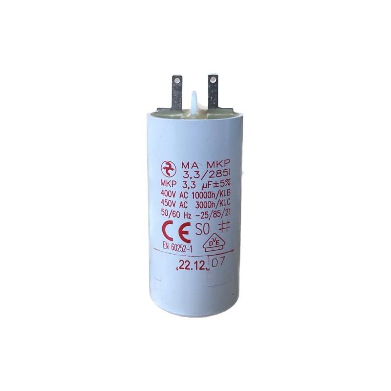 Capacitor 3.3µF for Roller Shutters or Blinds