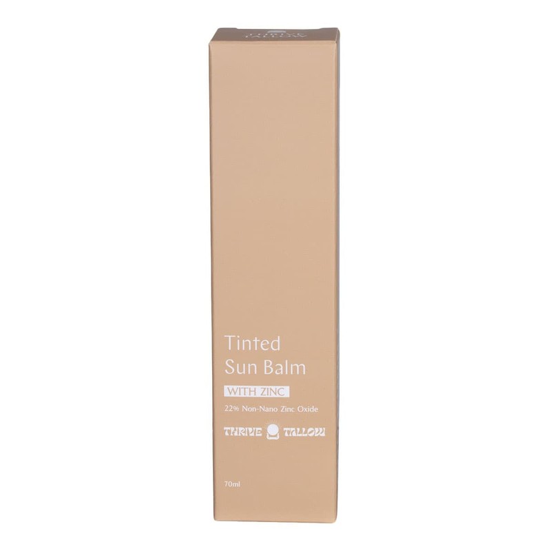 Thrive Tallow Sun Balm with Zinc - Tinted, 70ml