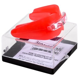 Hansson.Sports Boxing Double Mouth Guard Adjustable - Red