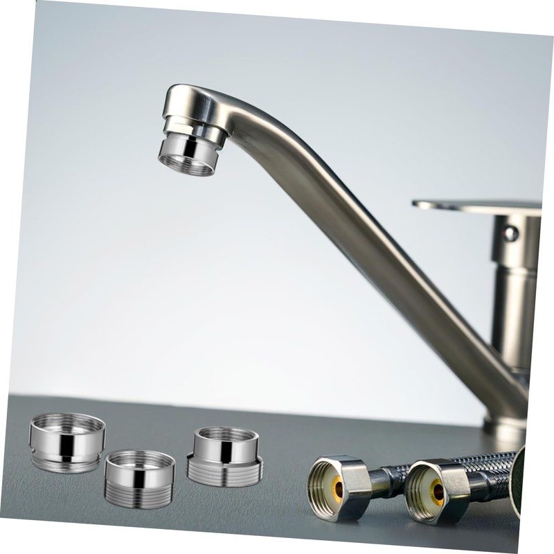 Operitacx 4sets 8pcs Faucet Adapter Kit Durable Faucet to Hose