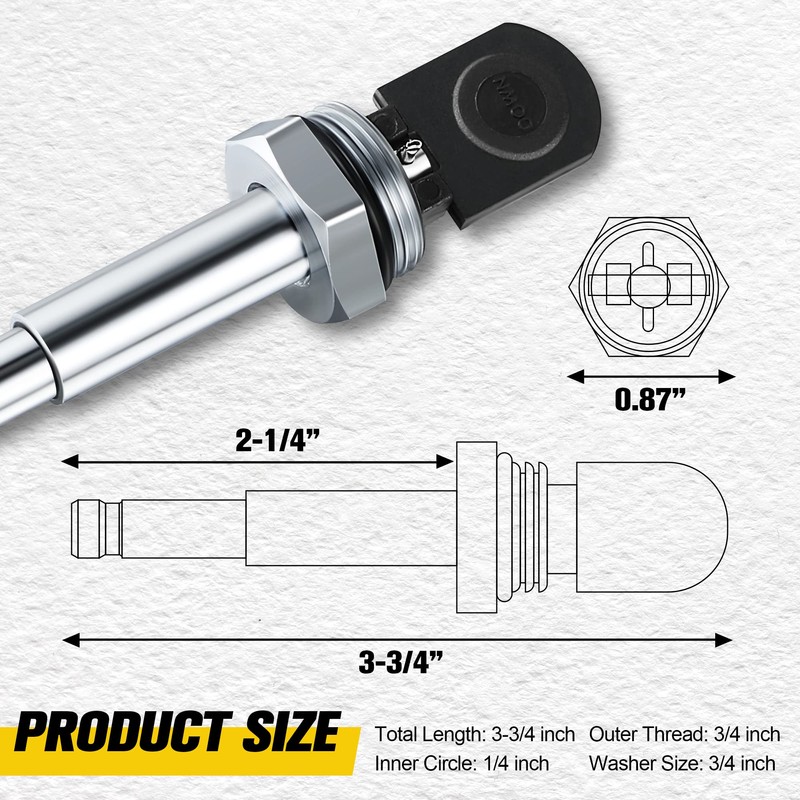 Enhon Push Button Diverter, Replacement for RP5649, Compatible with Delta